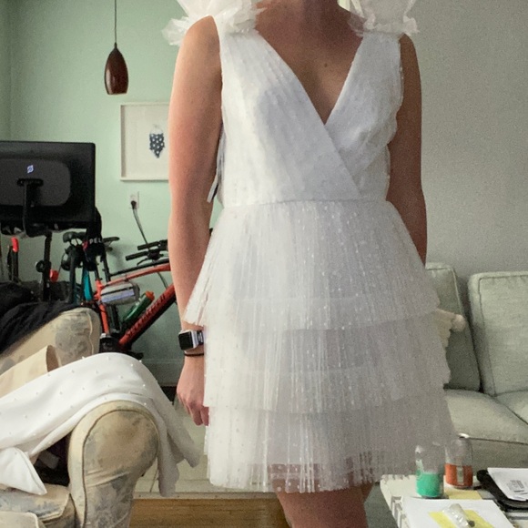 BHLDN Dresses & Skirts - COPY - Brand New BHLDN ML Monique Lhuiller Little White Dress